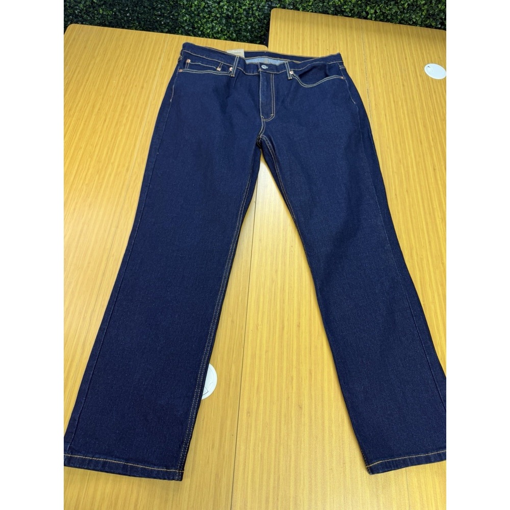 Levi's Men's 514 Straight Blue Stretch Denim Jeans 36x30 NWT
